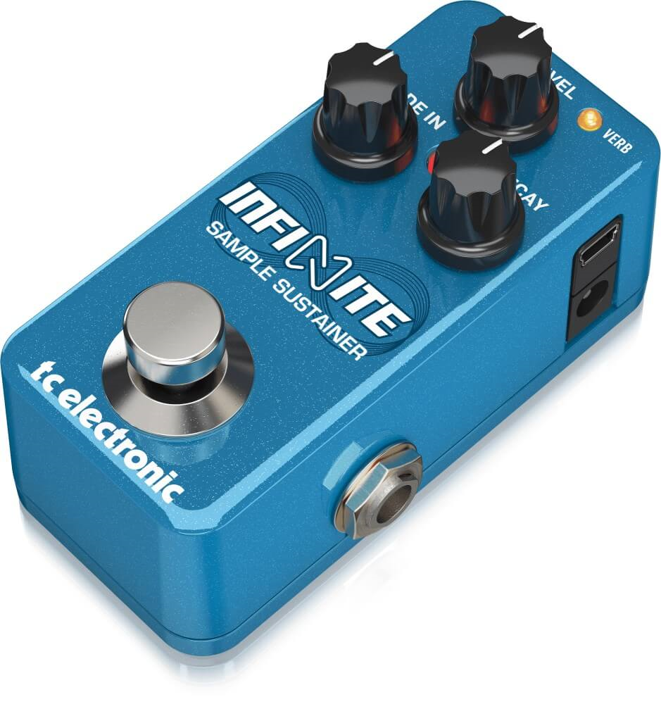 TC Electronic Infinite Mini Sample and Sustain Effect Pedal with TonePrint