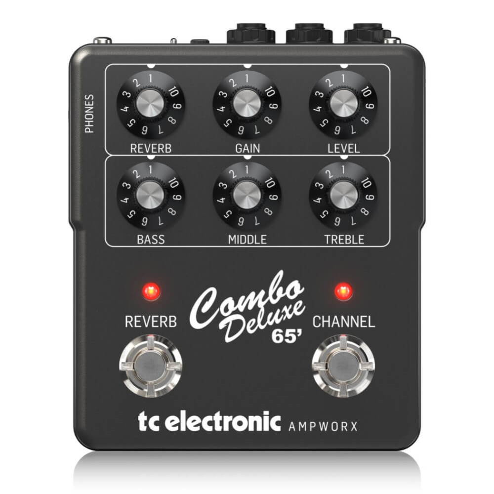 TC Electronic Ampworx Vintage Series Combo Deluxe 65' Dual-Channel Guitar Preamp Pedal