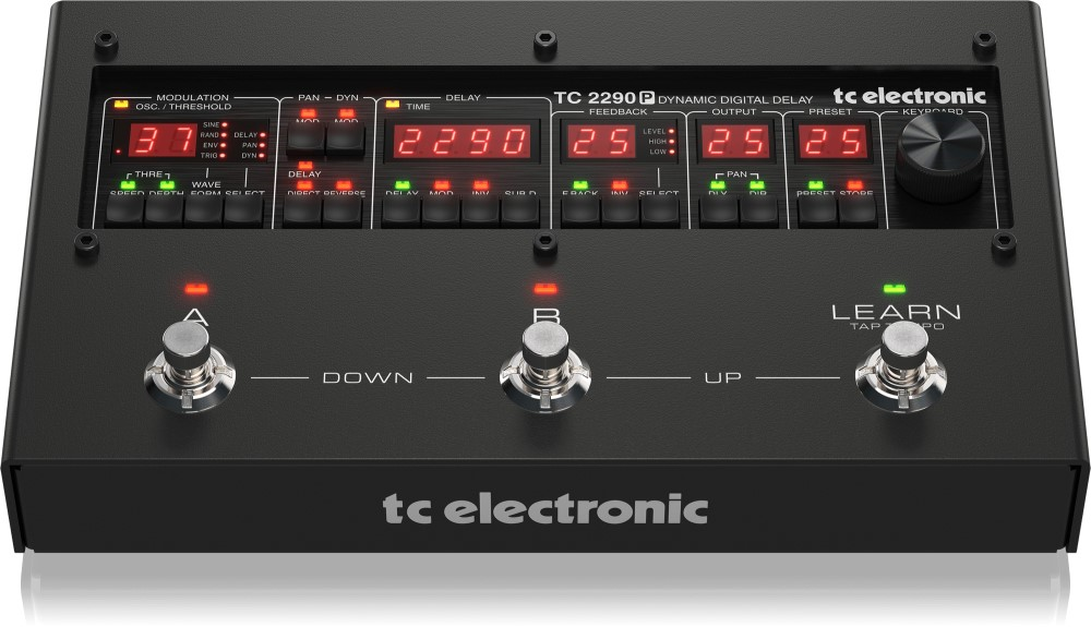 TC Electronic 2290 P Dynamic Digital Delay Guitar Effects Pedal