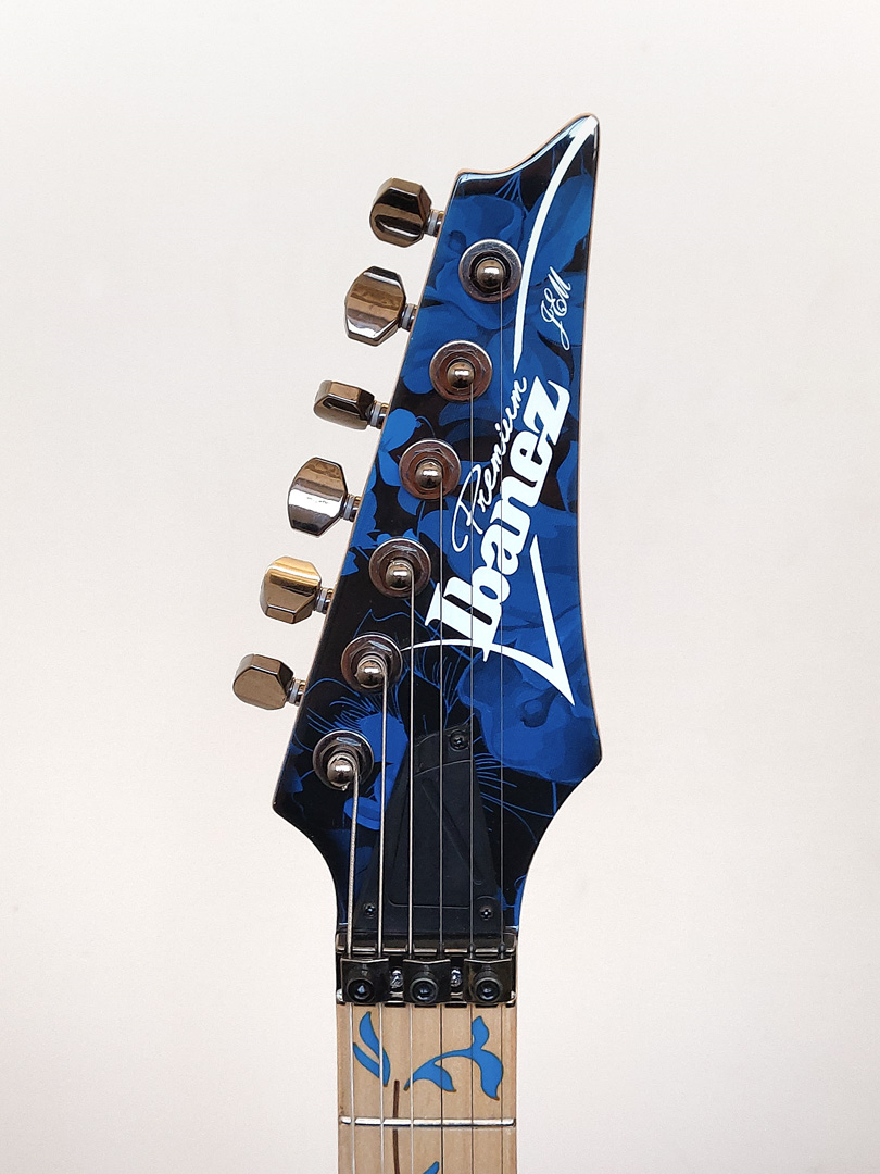 Ibanez Premium Steve Vai Signature JEM77P Electric Guitar in Blue Floral (B-STOCK)