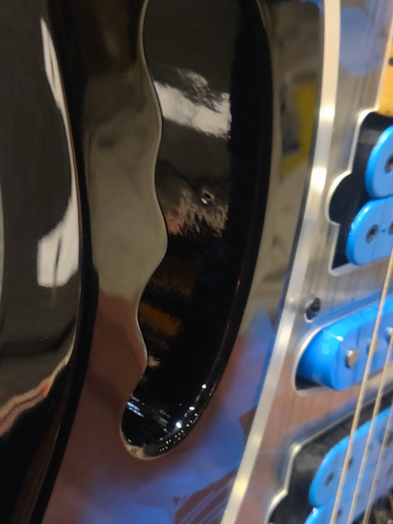 Ibanez Premium Steve Vai Signature JEM77P Electric Guitar in Blue Floral (B-STOCK)