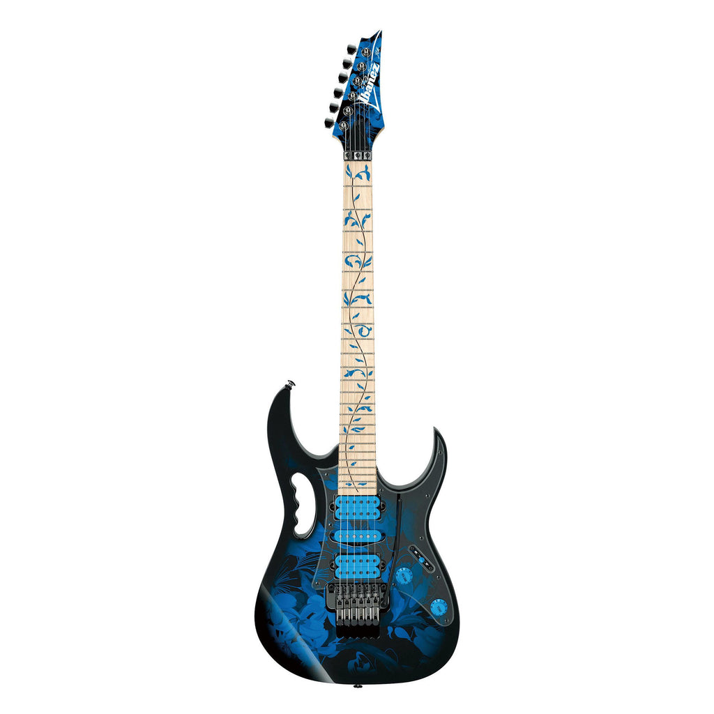 Ibanez Premium Steve Vai Signature JEM77P Electric Guitar - Blue Floral