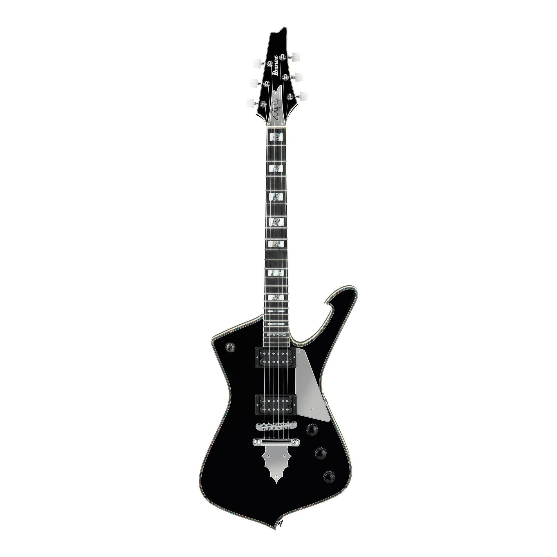 Ibanez PS10 Paul Stanley Signature Electric Guitar in Black with Hardcase