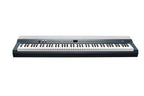 Kurzweil KA P1 LB portable digital piano with compact design, black finish, and full keyboard for versatile music practice and performance.