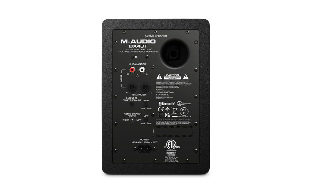 M-Audio BX4BT 120W 4.5" Bluetooth Studio Monitor Speakers - Pair