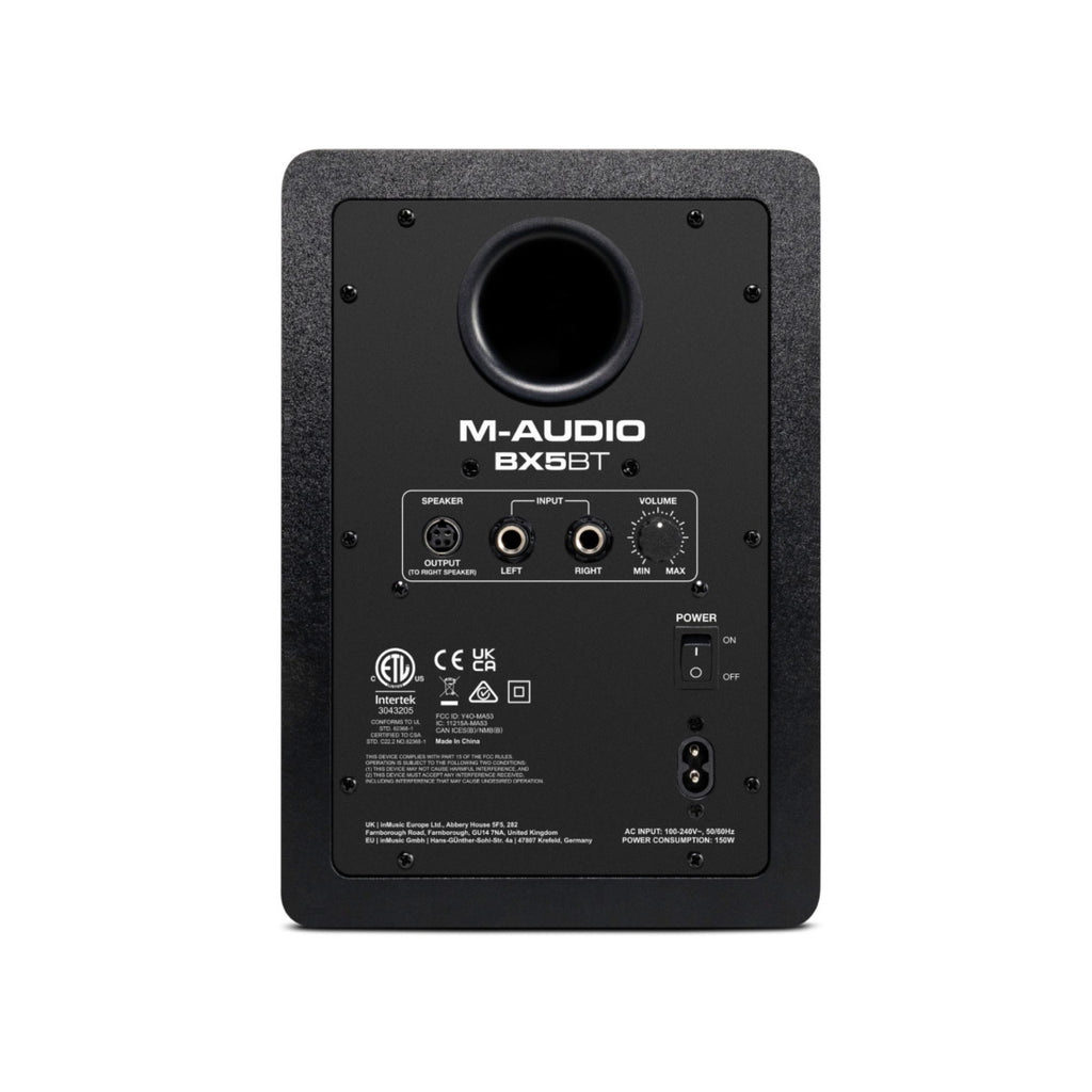 M-Audio BX5BT Powered Studio Monitors with Bluetooth - Pair