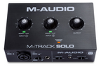 M-Audio M-Track Solo 48kHz 2-Channel USB Audio Interface with Crystal Preamp