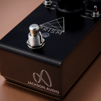 Jackson Audio Prism Black Pedal Buffer Boost, Preamp, Eq And Overdrive