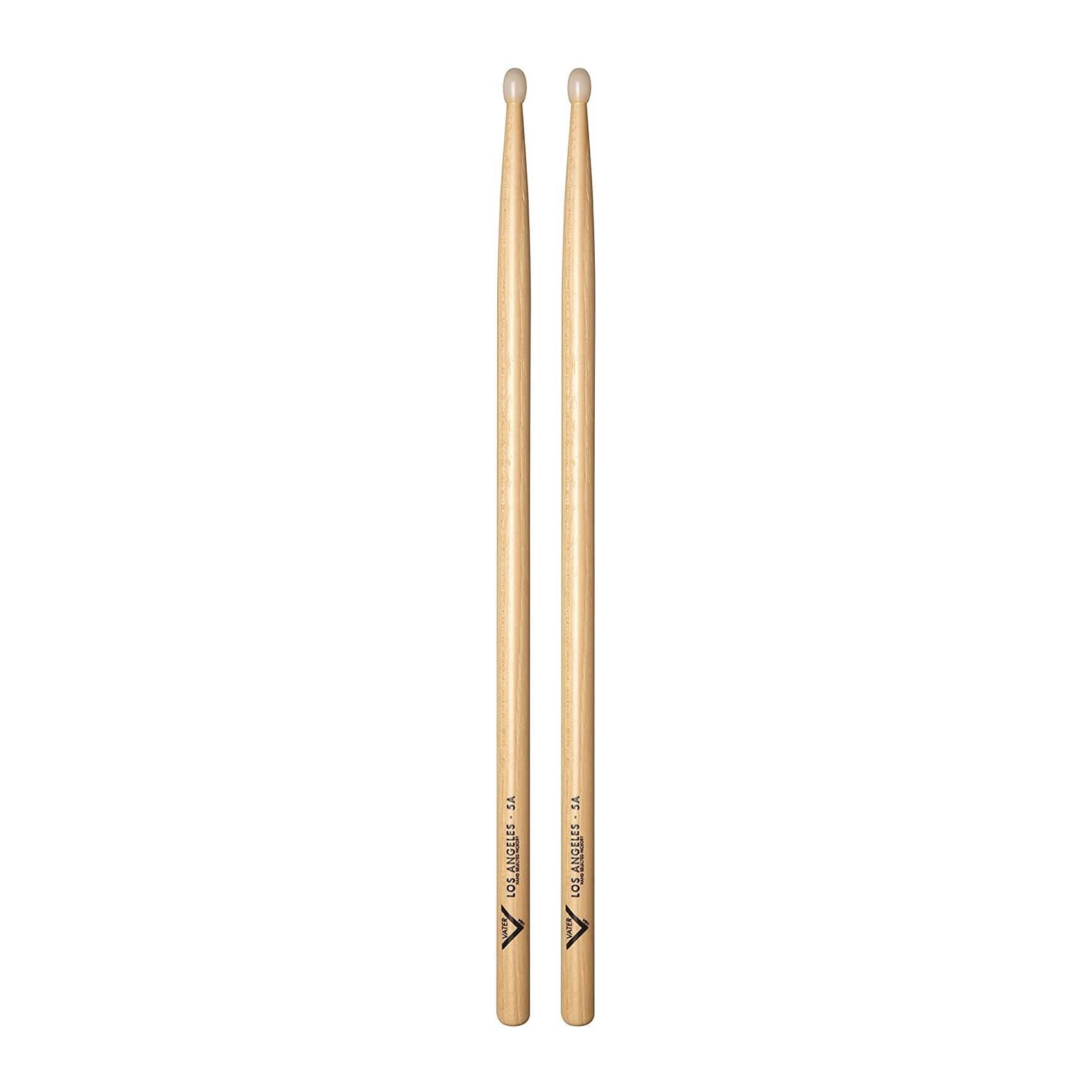 Vater VH5AN 5A Nylon Tip American Hickory Drumsticks
