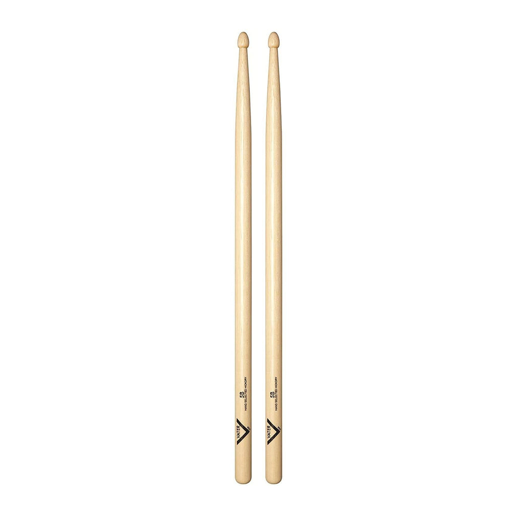 Vater VH5BW 5B Wood Tip American Hickory Drumsticks