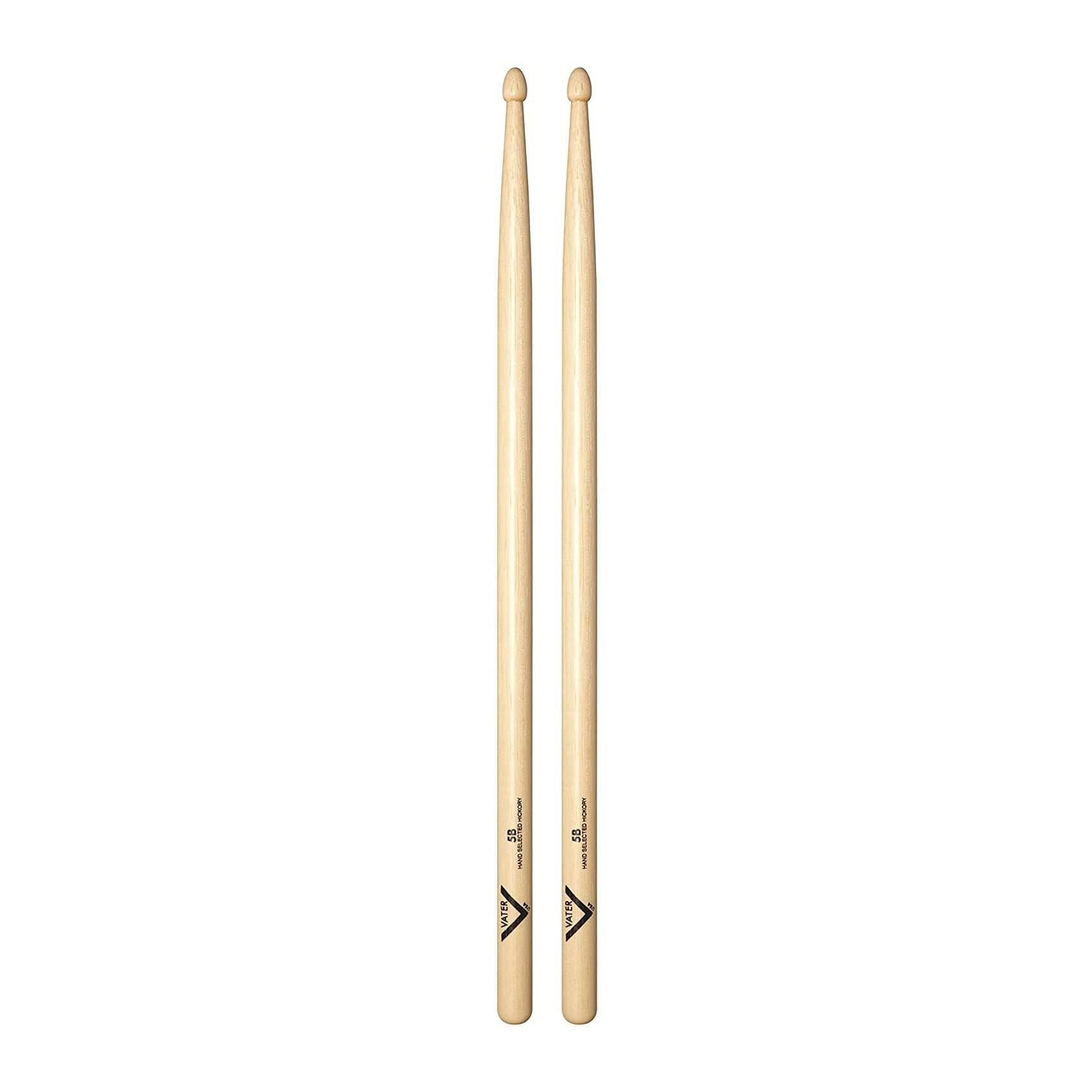 Vater VH5BW 5B Wood Tip American Hickory Drumsticks