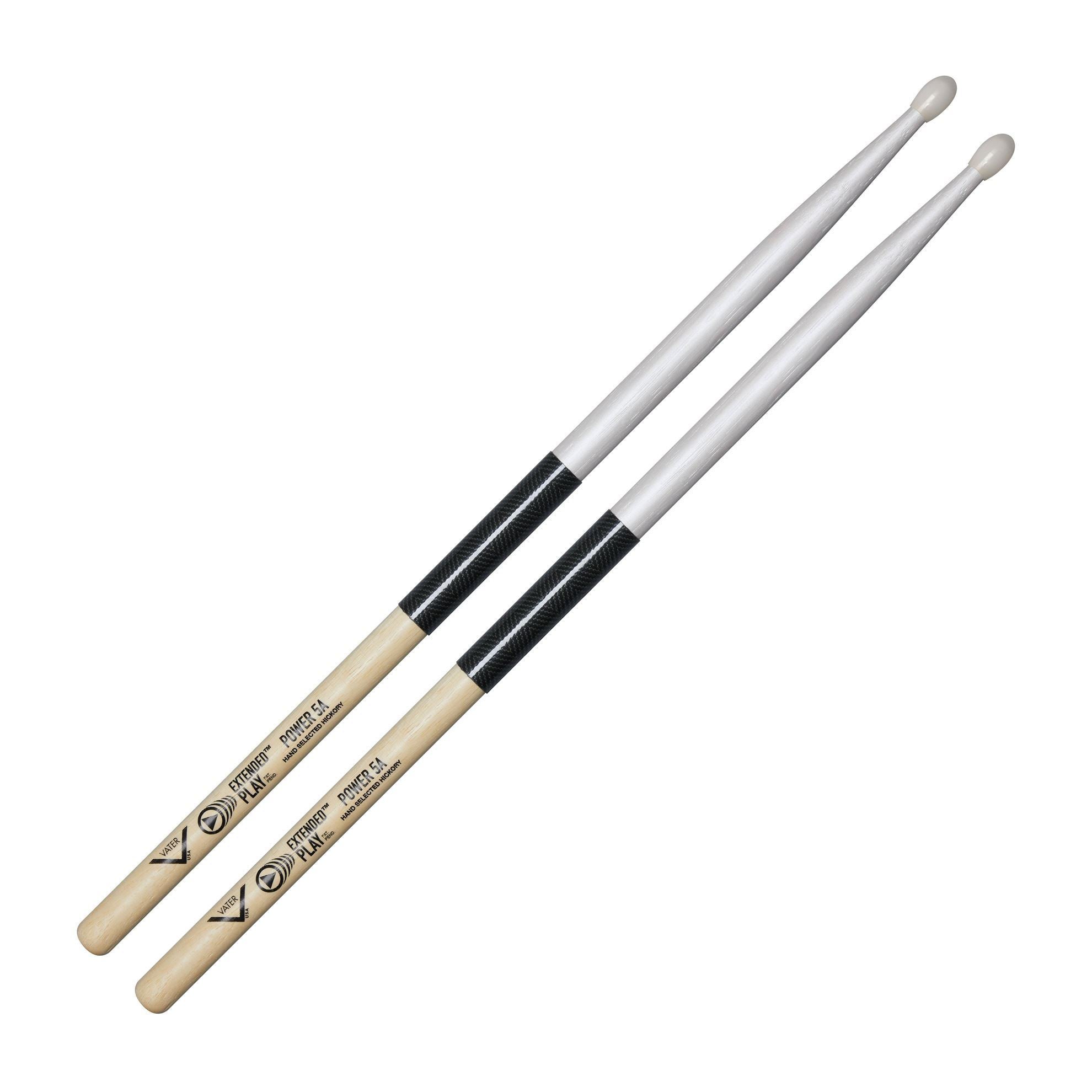 Vater VEPP5AN Extended Play Power 5A Drumsticks - Nylon Tip
