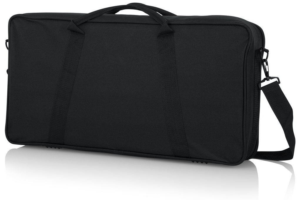 Gator GK-2110 gig bag for micro controllers, featuring padded protection and adjustable shoulder strap for easy transport.