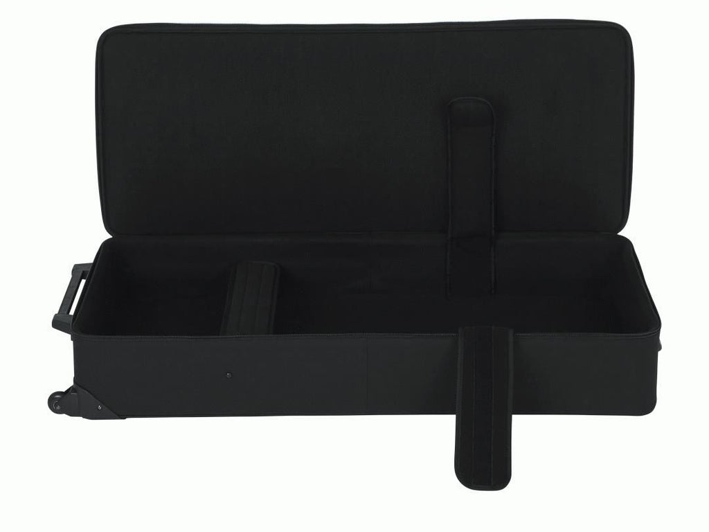 Gator GK-61 Semi-Hard Keyboard Case with Wheels (Suitable for 61-Note Keyboards)