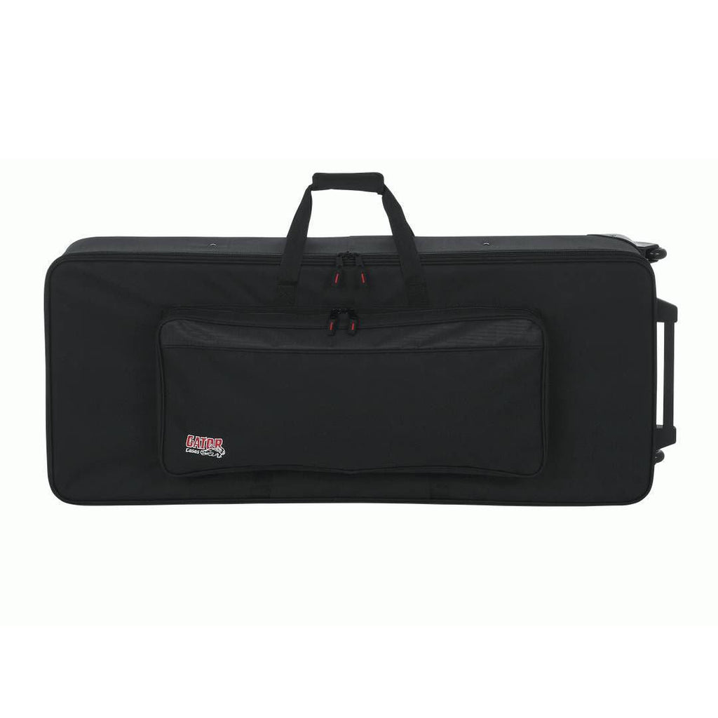 Gator GK-61 Semi-Hard Keyboard Case with Wheels (Suitable for 61-Note Keyboards)
