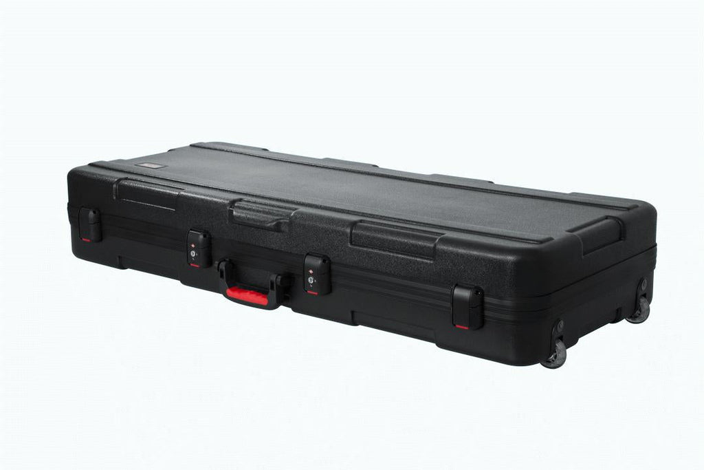 Gator GTSA-KEY61 Molded Keyboard Case with Wheels & TSA Locks (Suitable for 61-Note Keyboards)