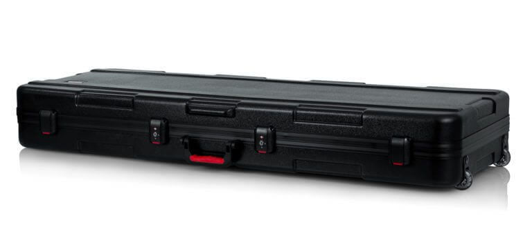 Gator GTSA-KEY76 Molded Keyboard Case with Wheels & TSA Locks (Suitable for 76-Note Keyboards)