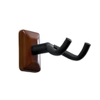 Gator Frameworks Wall Mounted Guitar Hanger with Mahogany Mounting Plate