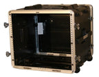 Gator GRR-8L Rolling Moulded 8U Rack Case (GRR8L)
