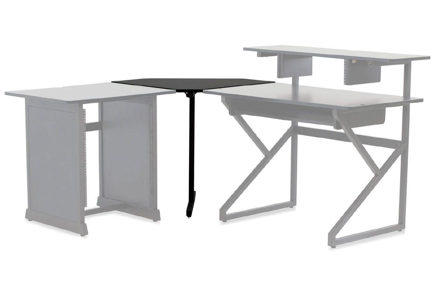 Gator GFWDESKCRNR Studio Desk Corner Section - Black