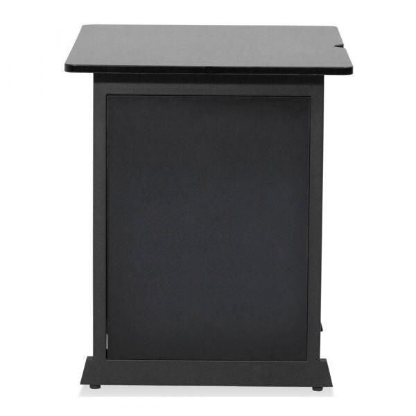 Gator GFWDESKRK Studio Desk 12RU Rack Section - Black
