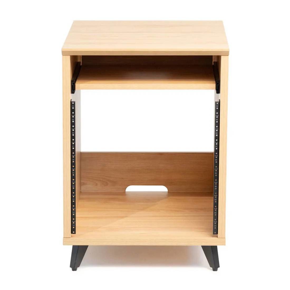 Gator Elite Studio Desk 10RU Rack Section - Maple