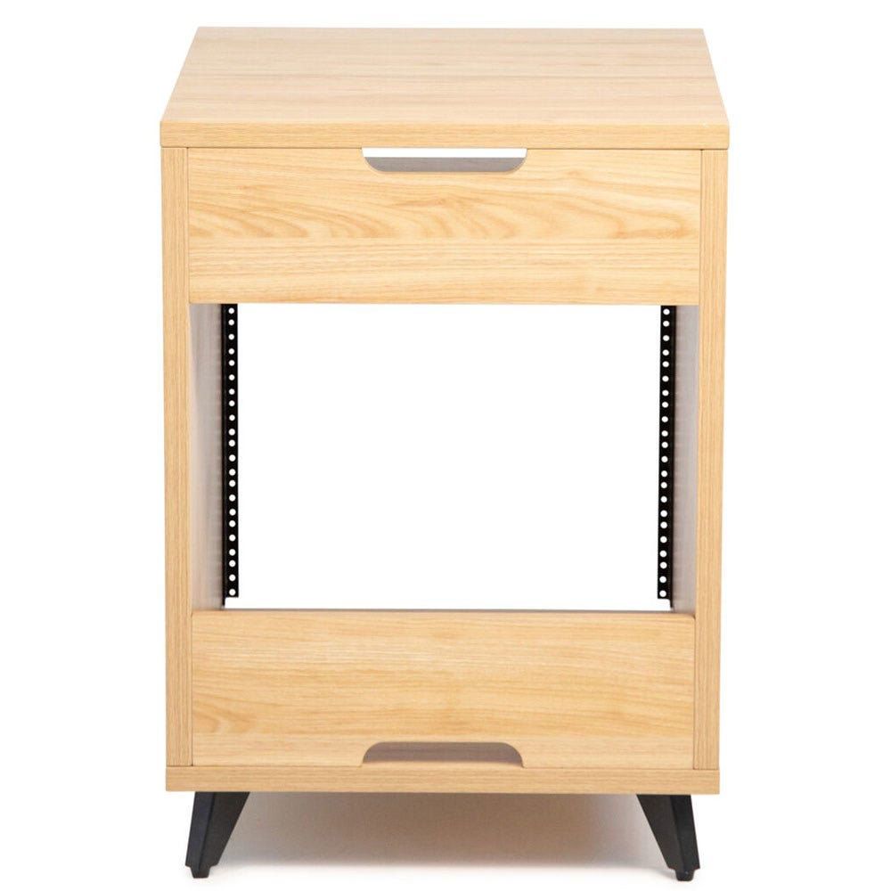 Gator Elite Studio Desk 10RU Rack Section - Maple