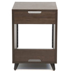 Gator Elite Studio Desk 10RU Rack Section - Brown