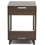 Gator Elite Studio Desk 10RU Rack Section - Brown