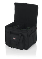 Gator Lightweight Tote Bag Designed to Fit Powered Studio Monitors Pair (5in)