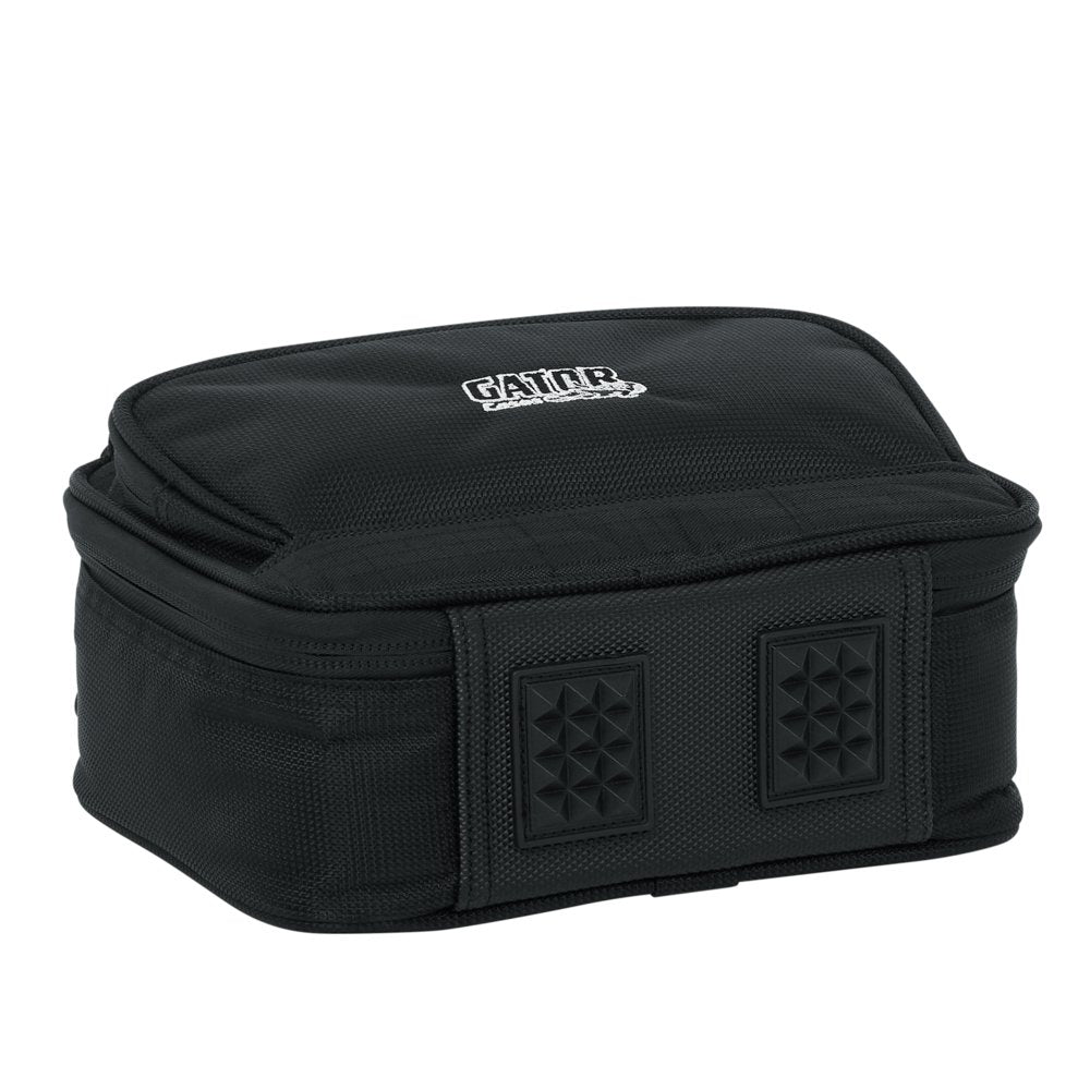 GATOR G-MIXERBAG-0608 padded bag for compact audio mixers, with adjustable shoulder strap and durable material.