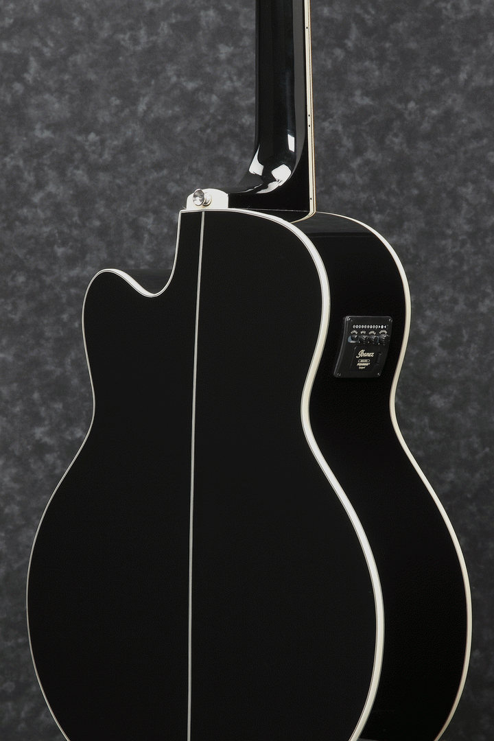 Ibanez AEB8E BK Acoustic Bass Guitar Black