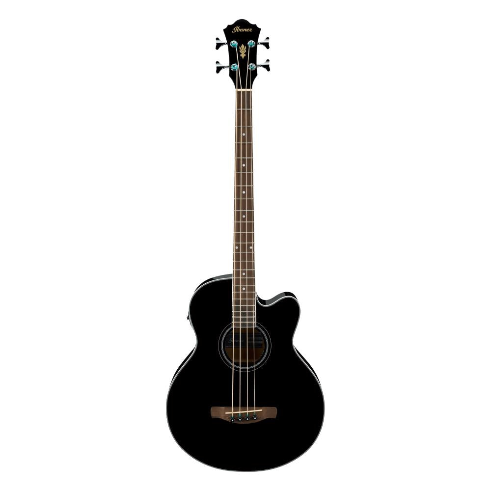 Ibanez AEB8E BK Acoustic Bass Guitar in Black - B-STOCK