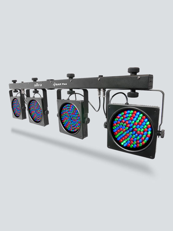 Chauvet DJ 4Bar-Flex Complete LED Parcan Effects Light System - D
