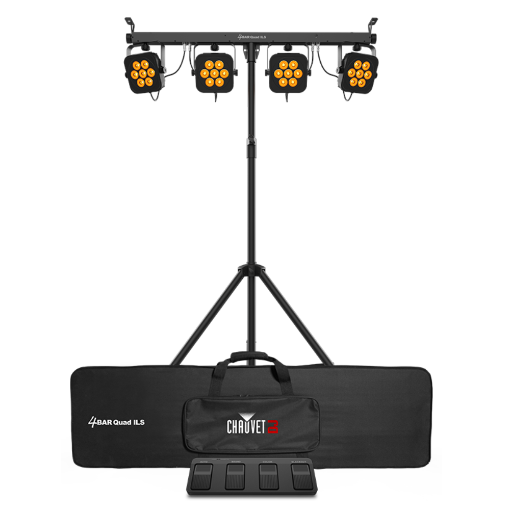 Chauvet DJ 4Bar Quad ILS Complete Wash Lighting Solution