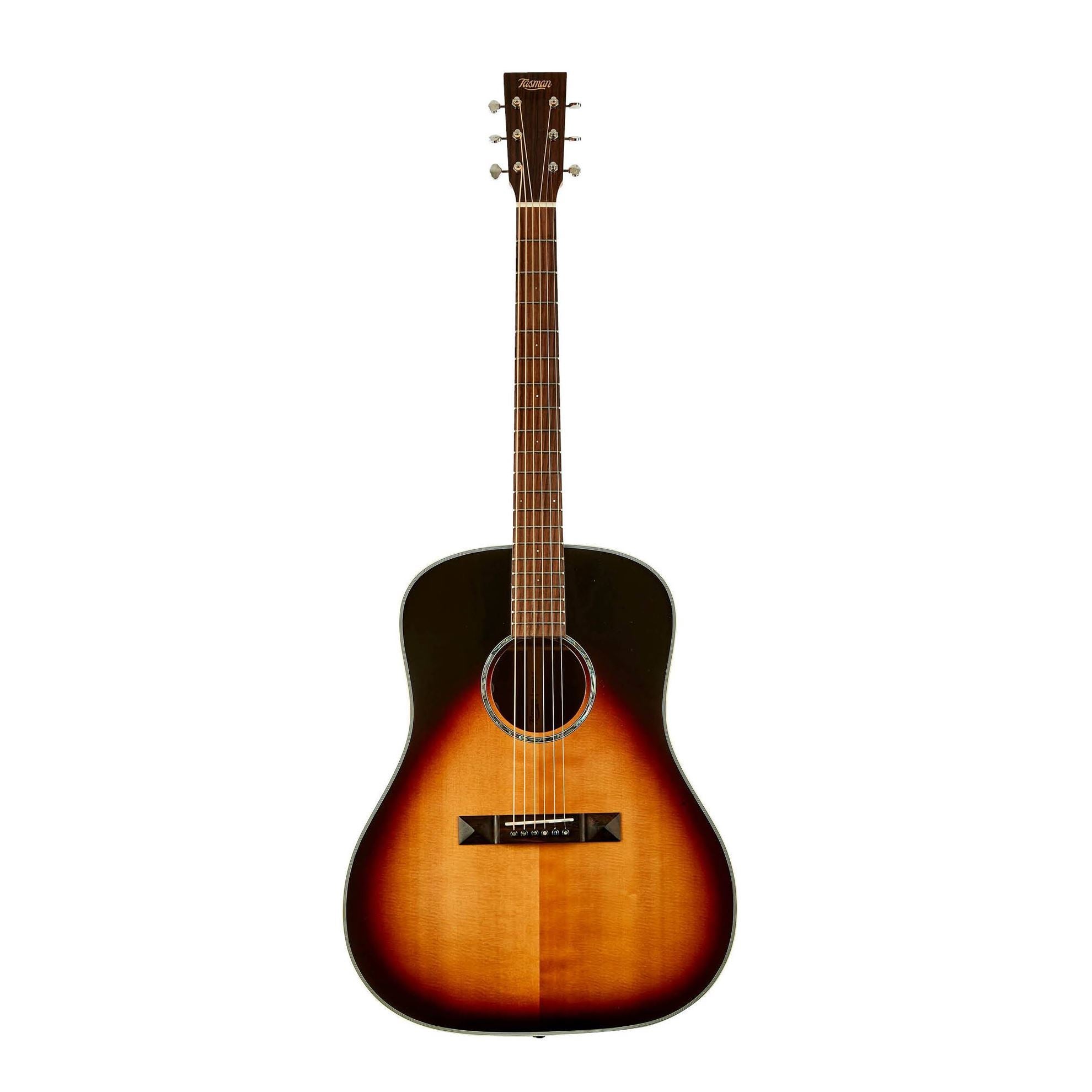 Tasman TA200D-E Drop Shoulder Acoustic Electric Guitar with Case