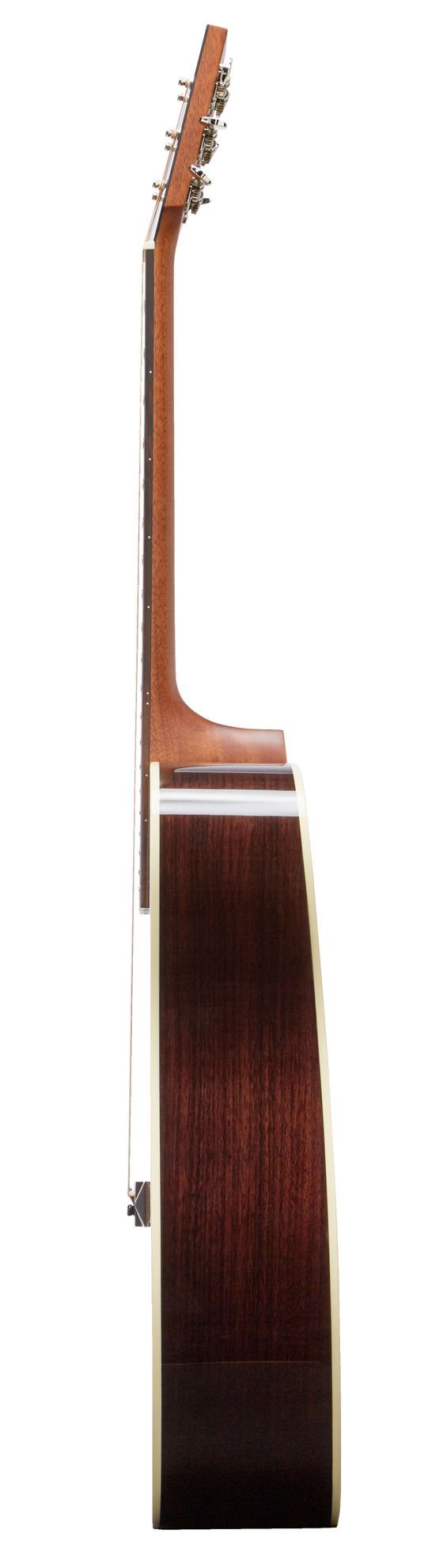 Tasman TA200D-EL Left-Handed Drop Shoulder Acoustic Electric Guitar with Case