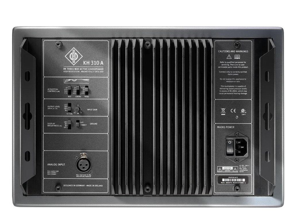 Neumann KH310A 8.25 inch 3 way Studio Monitor Speaker - Left