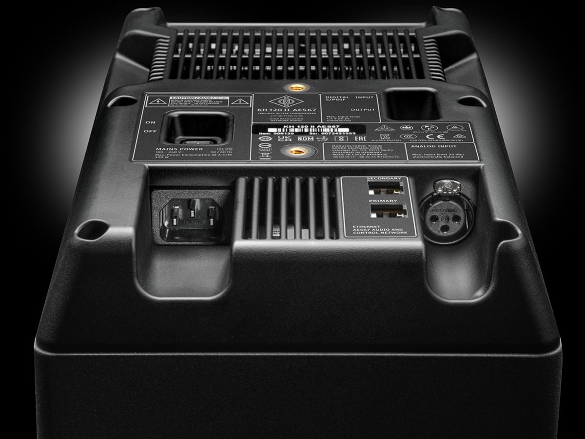 Neumann KH120-II 5.25 inch Studio Monitor Speaker with DSP AES67 - Single