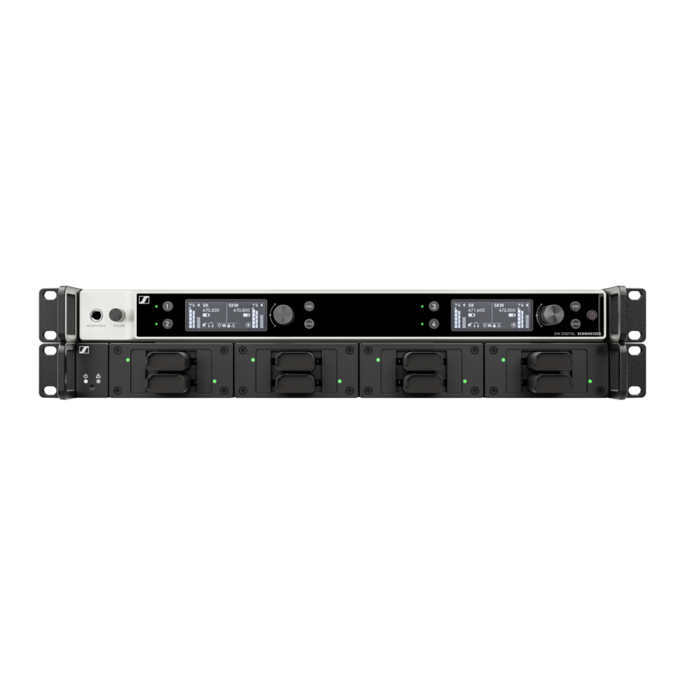 Sennheiser L6000 Rackmount Battery Charger - Accepts four charging cores