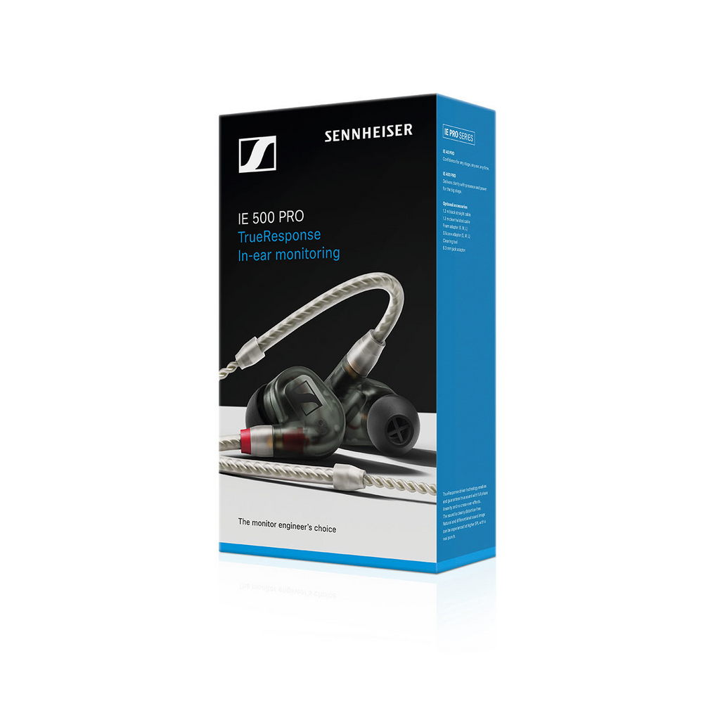 Sennheiser IE 500 Pro In-Ear Headphones Smoky Black