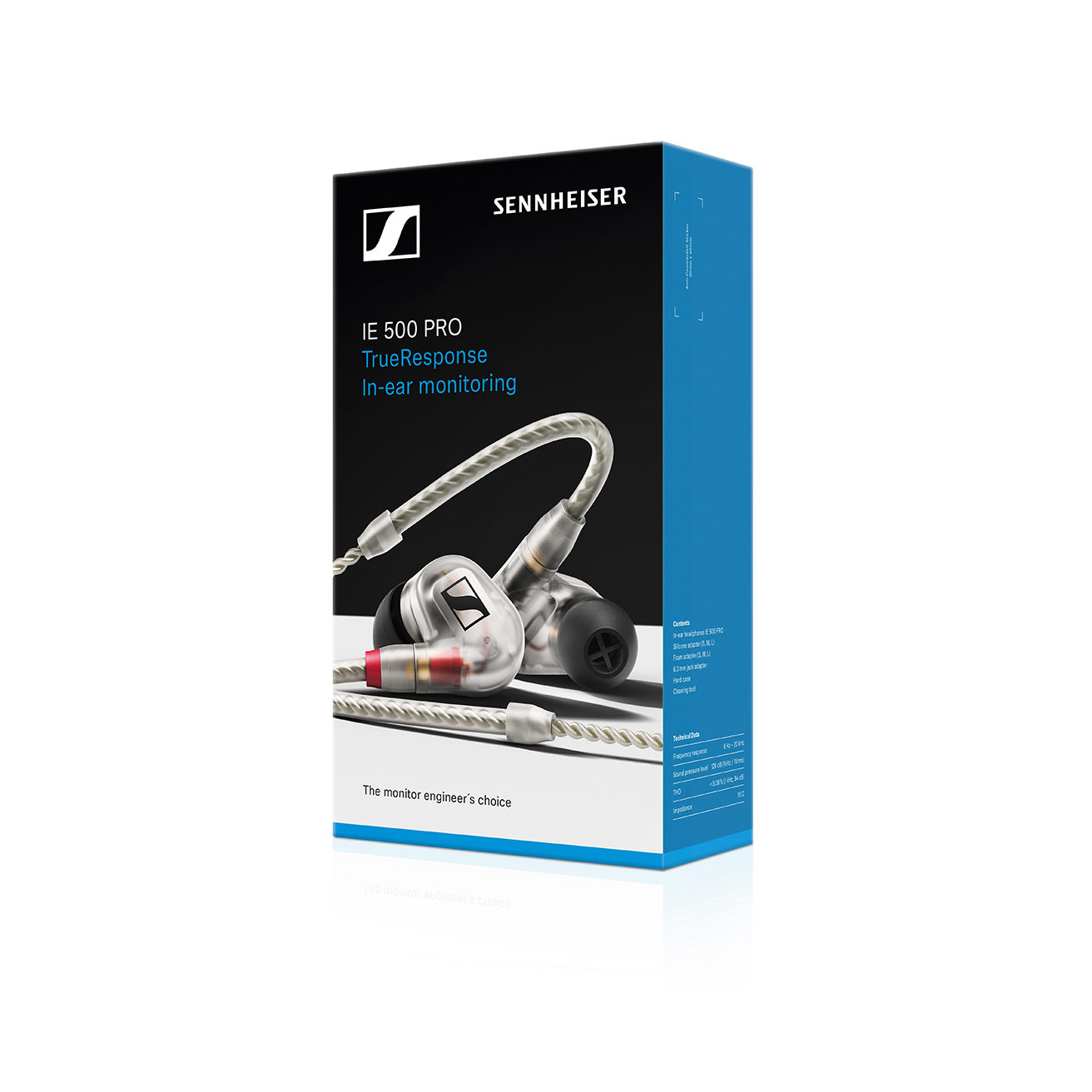 Sennheiser IE 500 Pro In-Ear Headphones Clear