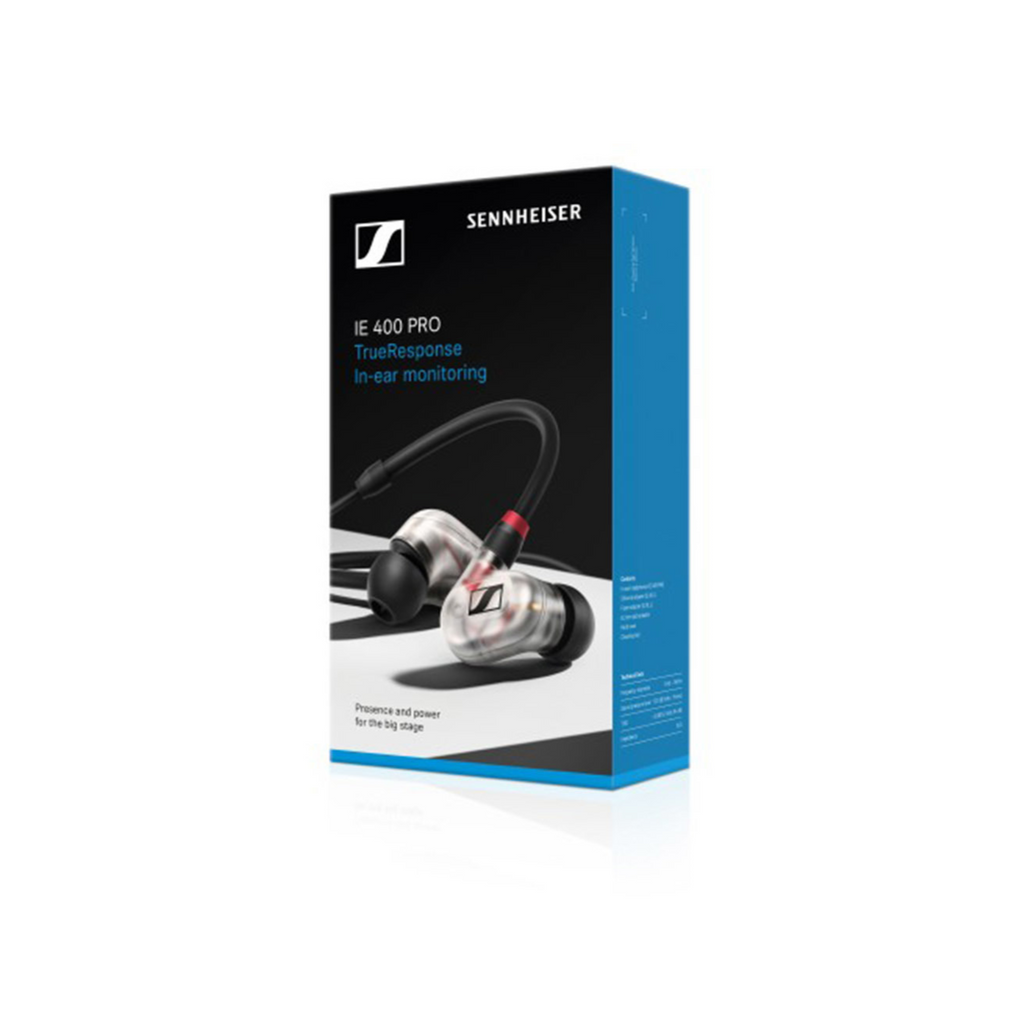 Sennheiser IE 400 Pro In-Ear Headphones Clear