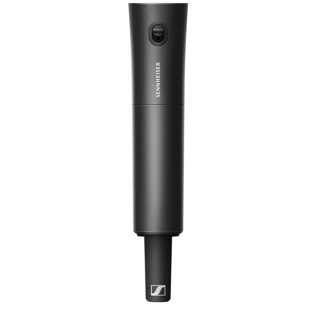 Sennheiser EW-D SKM-S wireless microphone base set for digital wireless applications, with microphone and receiver visible.