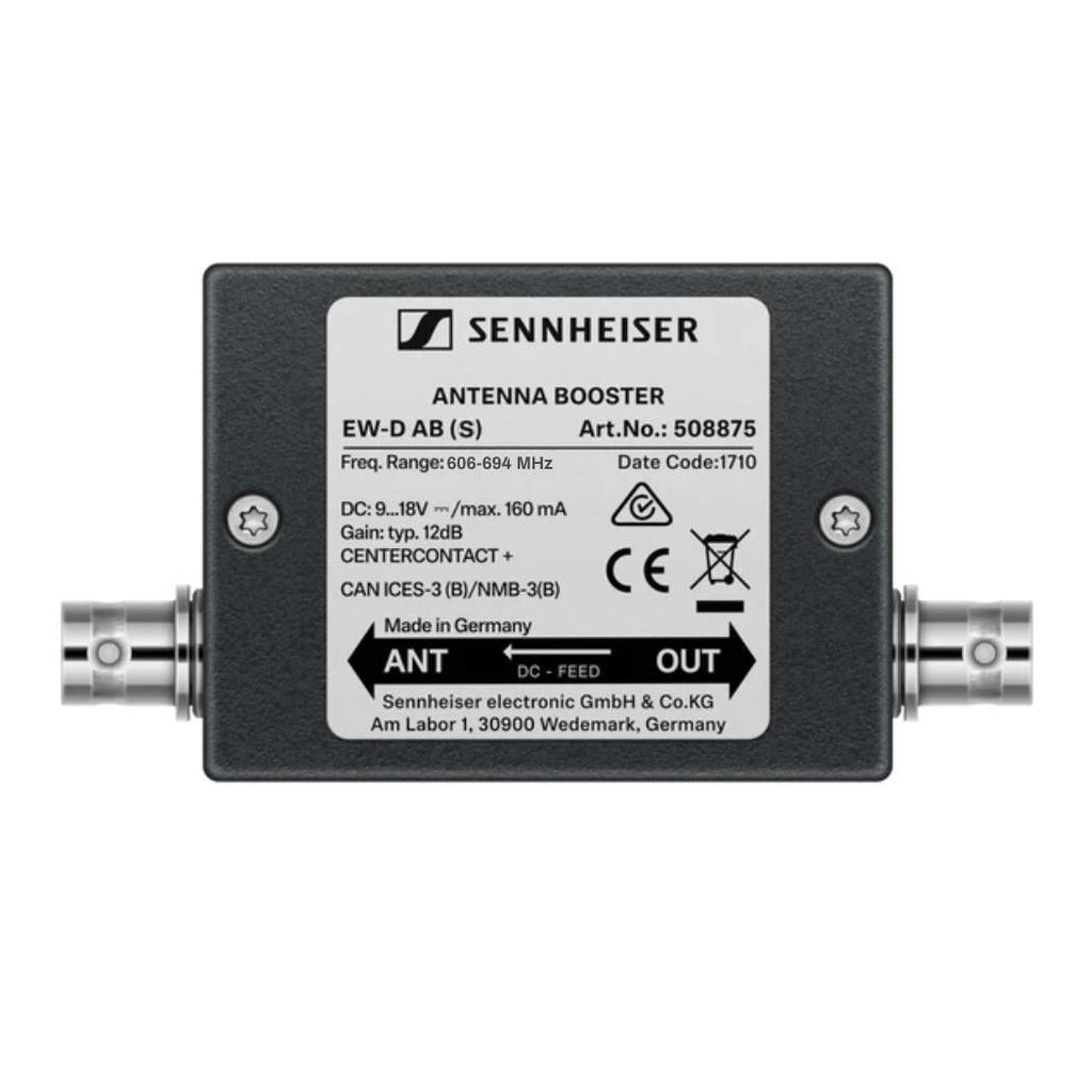 Sennheiser EW-D AB Inline Antenna Booster for EW-D Wireless Systems - Range S