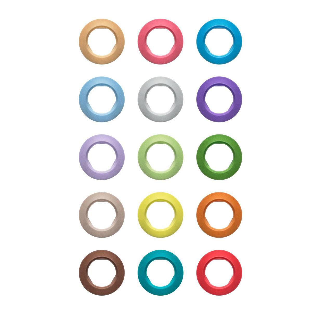Sennheiser EW-D SK COLOR CODING Set of Color Indicators for EW-D SK Bodypack Transmitters (16-Pack)