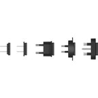 Sennheiser ADAPTER SET NT 12-5 CW+ International-Travel Power-Plug Adapter Set for EW-D Power Supplies