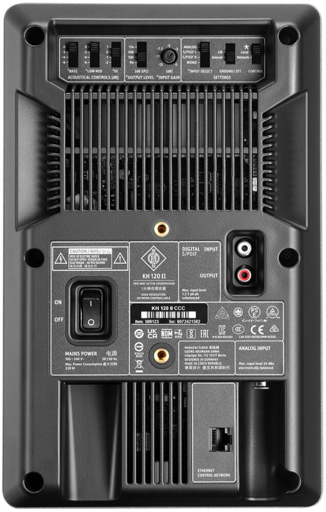 Neumann KH120-II 5.25 inch Studio Monitor Speaker with DSP - Single