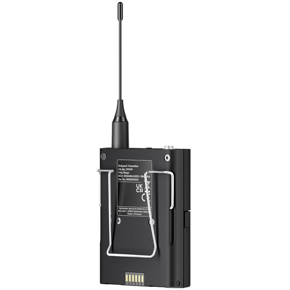 Sennheiser EW-DX MKE 2/835-S Dual Wireless Microphone Set - R1-9 (520 - 607.8MHz)