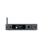 Sennheiser Evolution EW IEM G4 wireless in-ear monitor system with microphone and transmitter, frequency range 626-668 MHz.